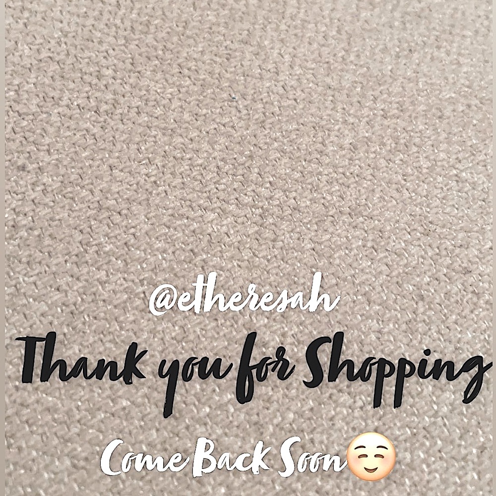 Thank you so much for shopping